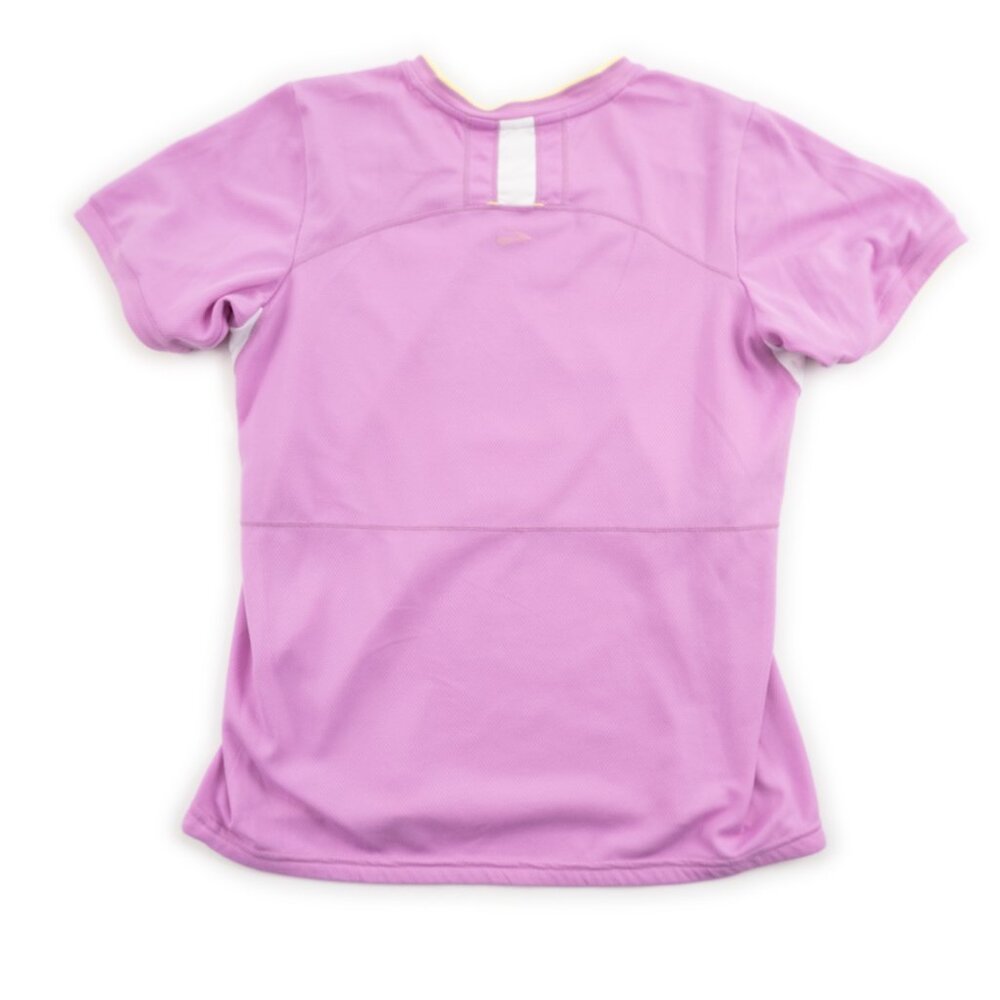 BROOKS Revelation Tee pink athletic running shirt size M - Picture 3 of 9